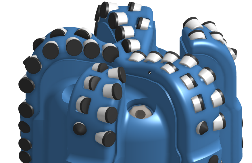 PDC bit design engineering screen